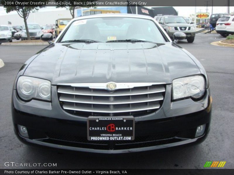 Black / Dark Slate Gray/Medium Slate Gray 2004 Chrysler Crossfire Limited Coupe