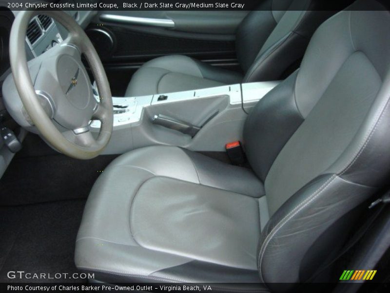 Black / Dark Slate Gray/Medium Slate Gray 2004 Chrysler Crossfire Limited Coupe