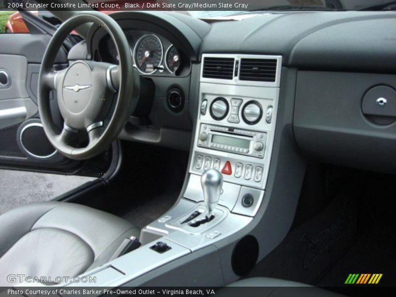 Black / Dark Slate Gray/Medium Slate Gray 2004 Chrysler Crossfire Limited Coupe