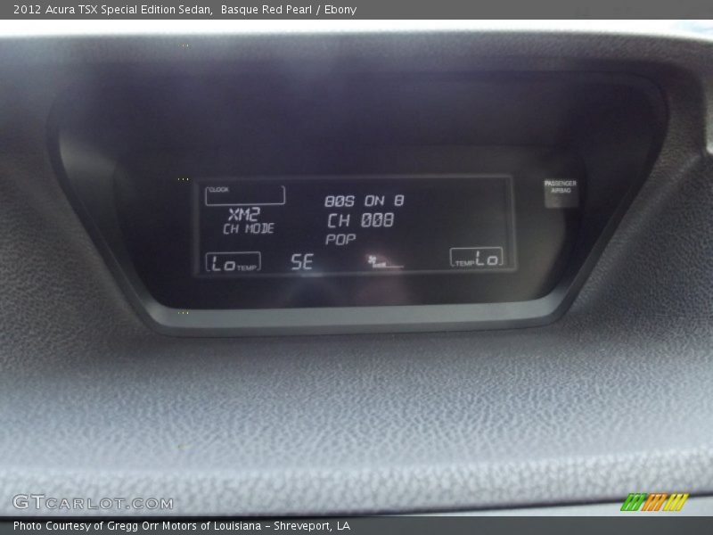 Basque Red Pearl / Ebony 2012 Acura TSX Special Edition Sedan