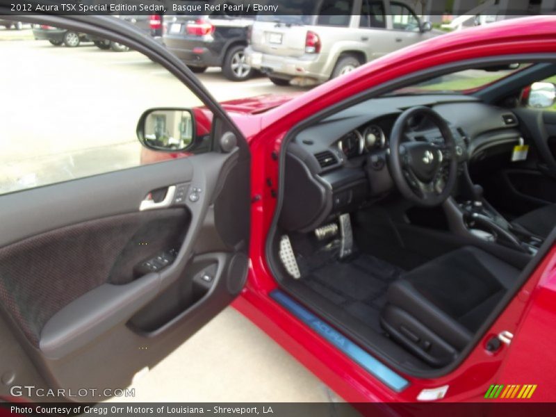 Basque Red Pearl / Ebony 2012 Acura TSX Special Edition Sedan