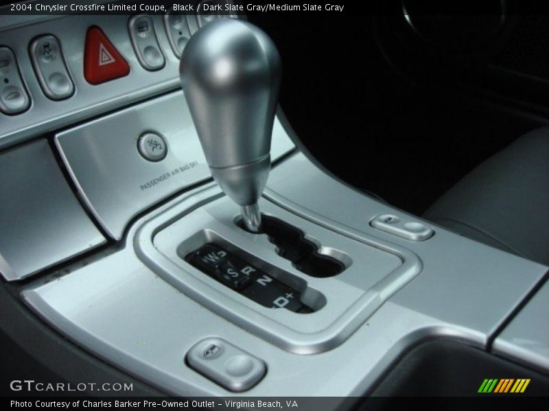 Black / Dark Slate Gray/Medium Slate Gray 2004 Chrysler Crossfire Limited Coupe