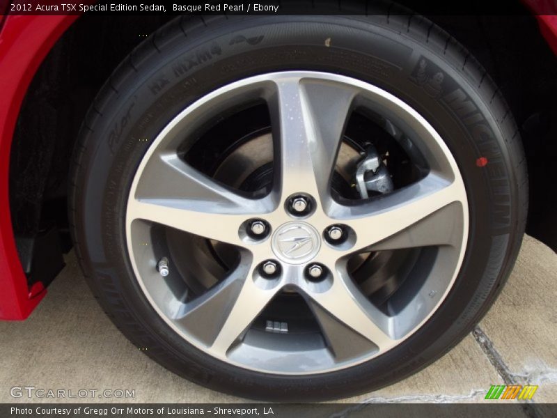 Basque Red Pearl / Ebony 2012 Acura TSX Special Edition Sedan