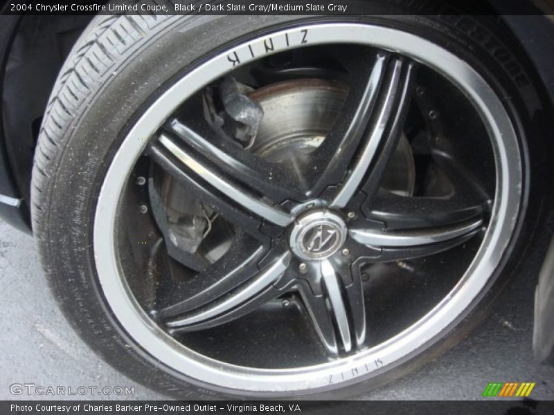 Black / Dark Slate Gray/Medium Slate Gray 2004 Chrysler Crossfire Limited Coupe