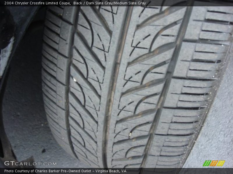 Black / Dark Slate Gray/Medium Slate Gray 2004 Chrysler Crossfire Limited Coupe