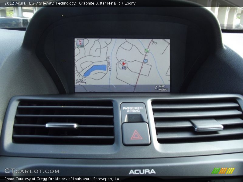 Graphite Luster Metallic / Ebony 2012 Acura TL 3.7 SH-AWD Technology