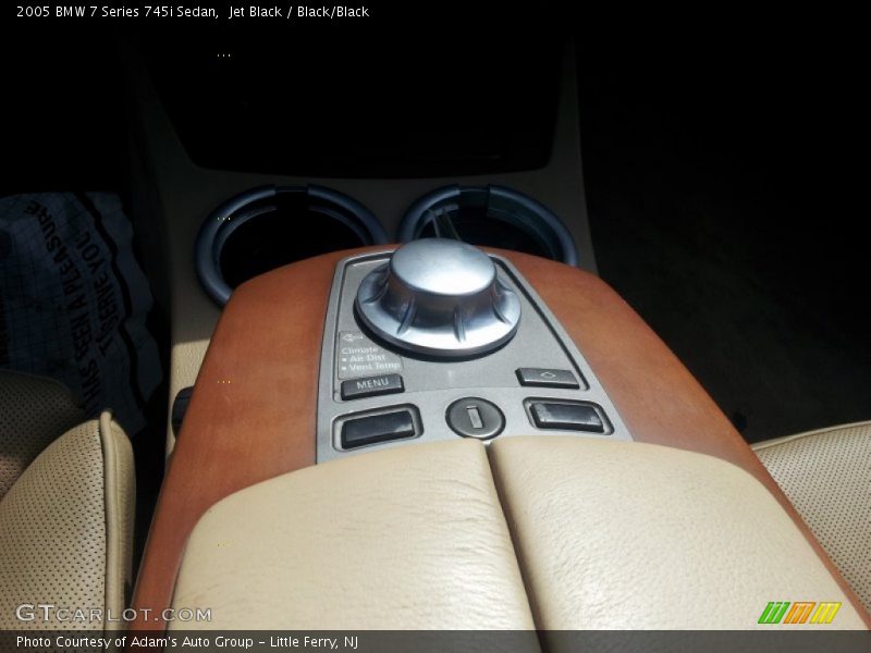 Jet Black / Black/Black 2005 BMW 7 Series 745i Sedan