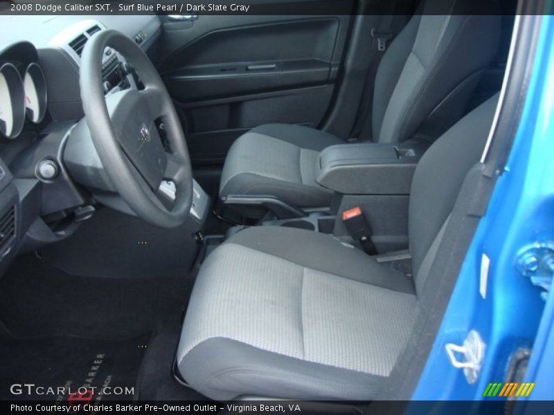 Surf Blue Pearl / Dark Slate Gray 2008 Dodge Caliber SXT