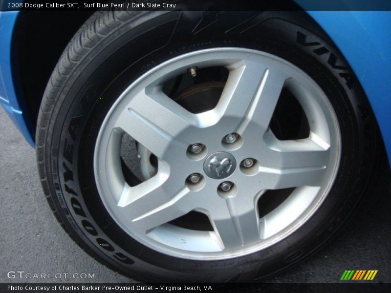Surf Blue Pearl / Dark Slate Gray 2008 Dodge Caliber SXT