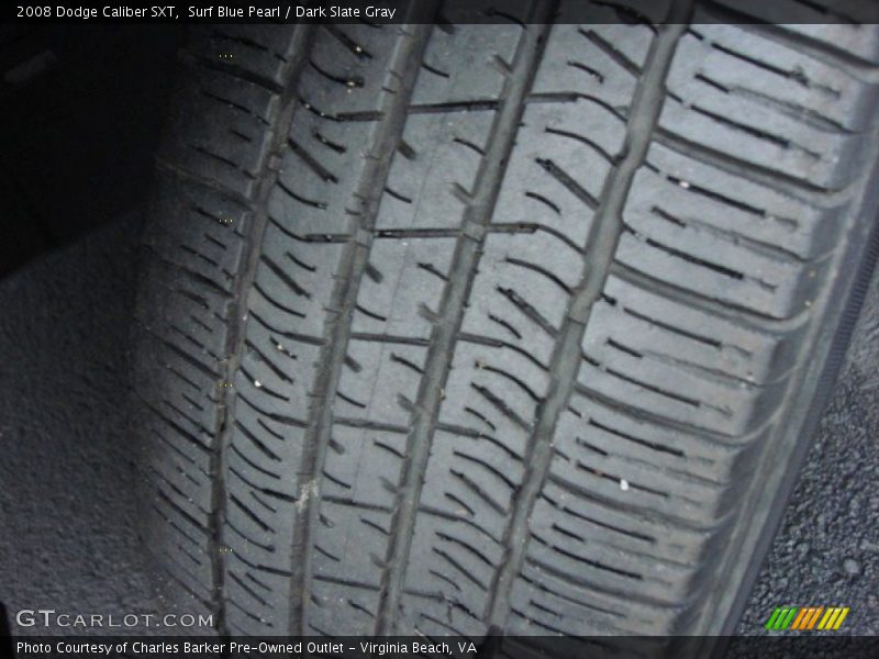 Surf Blue Pearl / Dark Slate Gray 2008 Dodge Caliber SXT