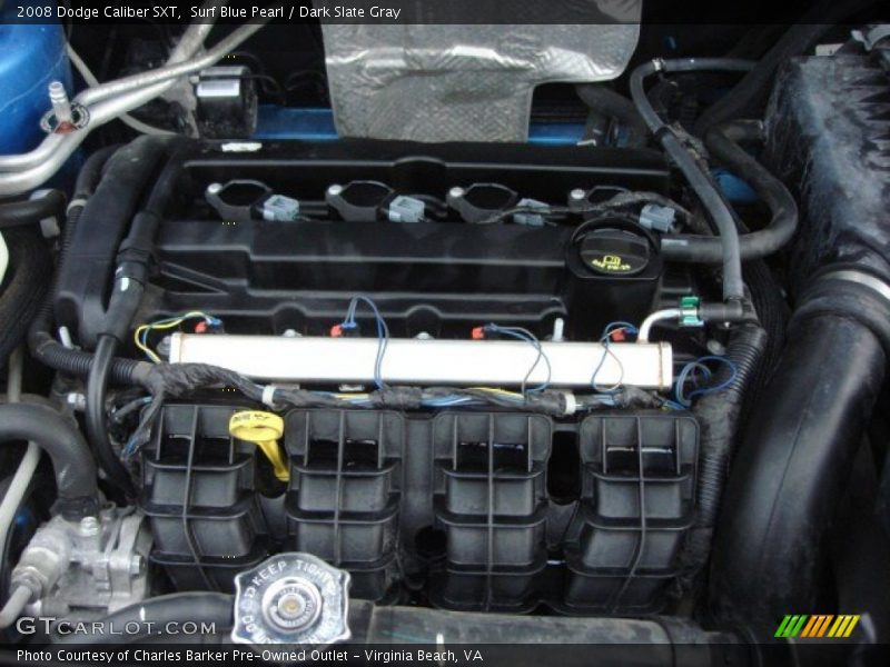 Surf Blue Pearl / Dark Slate Gray 2008 Dodge Caliber SXT