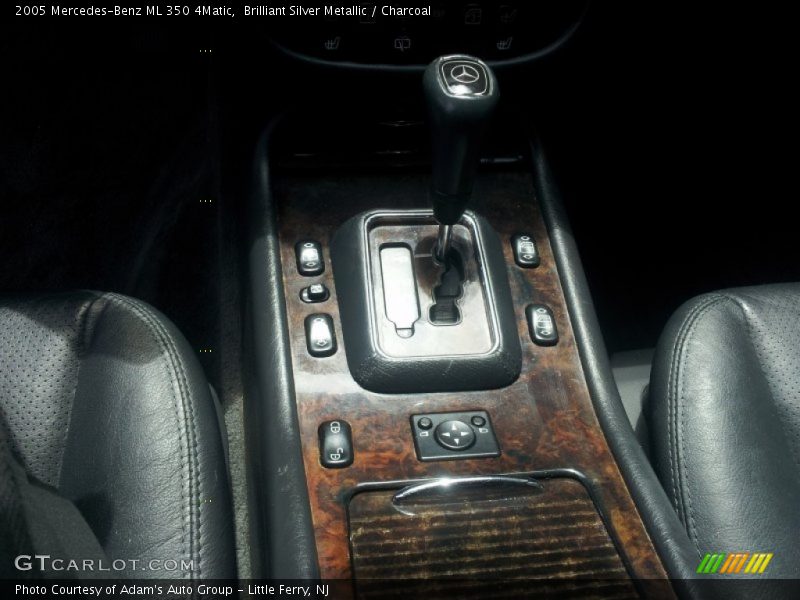 Brilliant Silver Metallic / Charcoal 2005 Mercedes-Benz ML 350 4Matic