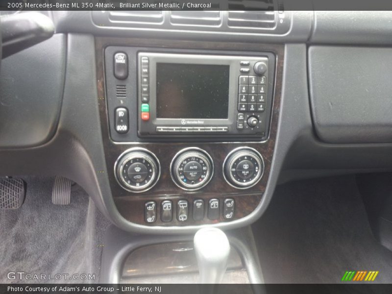 Brilliant Silver Metallic / Charcoal 2005 Mercedes-Benz ML 350 4Matic