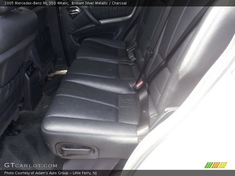 Brilliant Silver Metallic / Charcoal 2005 Mercedes-Benz ML 350 4Matic