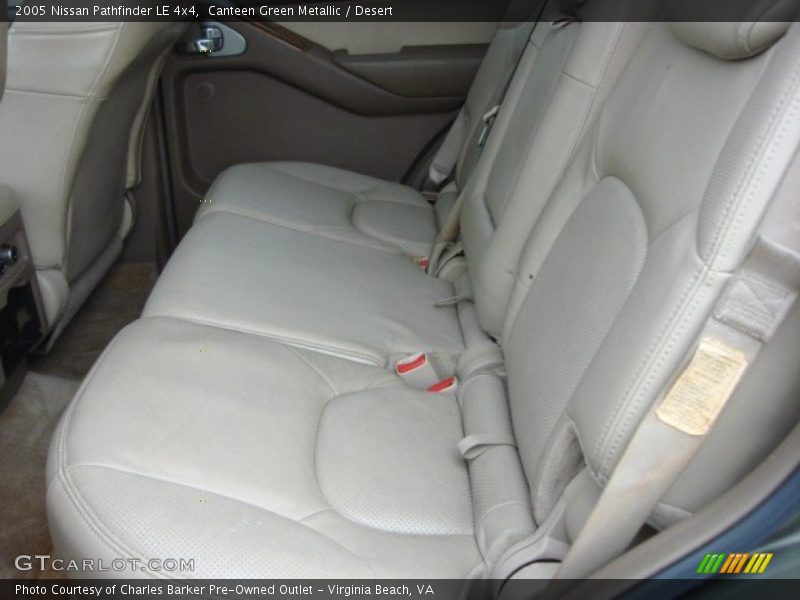 Canteen Green Metallic / Desert 2005 Nissan Pathfinder LE 4x4