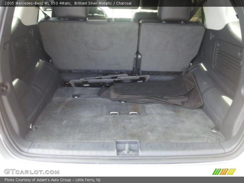 Brilliant Silver Metallic / Charcoal 2005 Mercedes-Benz ML 350 4Matic
