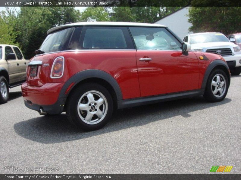 Chili Red / Grey/Carbon Black 2007 Mini Cooper Hardtop