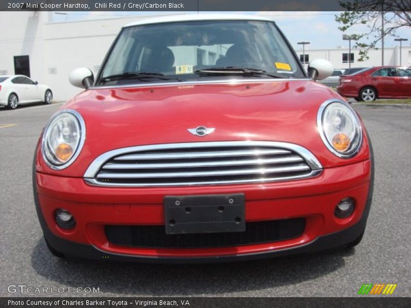 Chili Red / Grey/Carbon Black 2007 Mini Cooper Hardtop