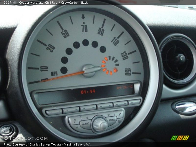 Chili Red / Grey/Carbon Black 2007 Mini Cooper Hardtop