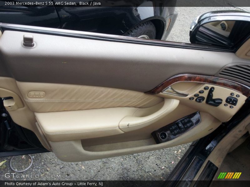 Black / Java 2003 Mercedes-Benz S 55 AMG Sedan