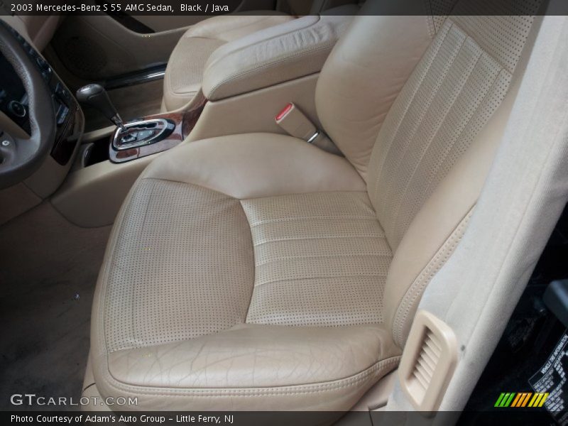 Black / Java 2003 Mercedes-Benz S 55 AMG Sedan