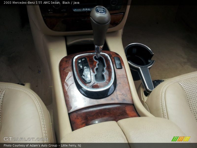Black / Java 2003 Mercedes-Benz S 55 AMG Sedan