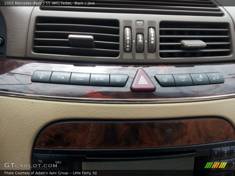 Black / Java 2003 Mercedes-Benz S 55 AMG Sedan