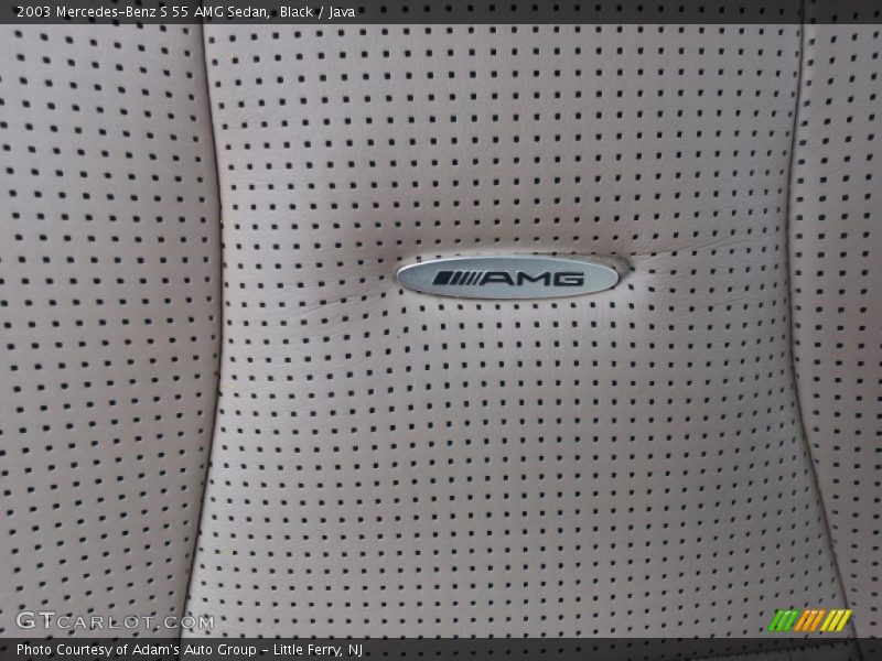 Black / Java 2003 Mercedes-Benz S 55 AMG Sedan