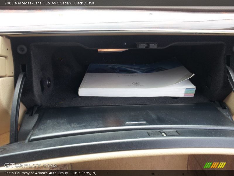 Black / Java 2003 Mercedes-Benz S 55 AMG Sedan