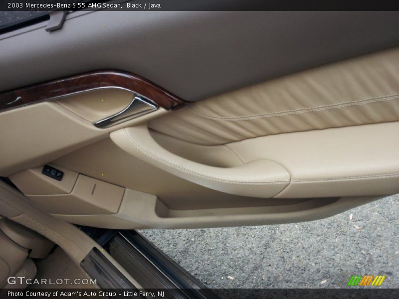 Black / Java 2003 Mercedes-Benz S 55 AMG Sedan