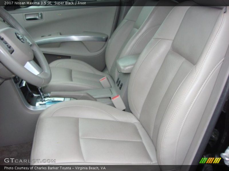 Super Black / Frost 2007 Nissan Maxima 3.5 SE