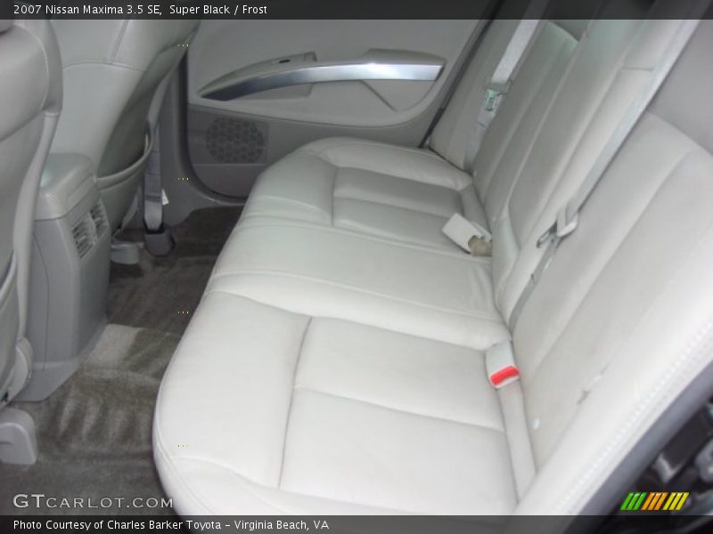 Super Black / Frost 2007 Nissan Maxima 3.5 SE