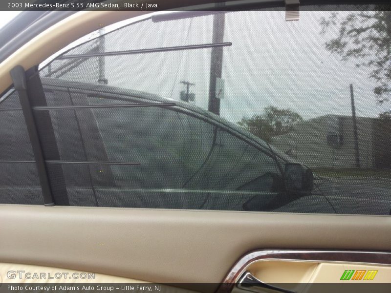 Black / Java 2003 Mercedes-Benz S 55 AMG Sedan