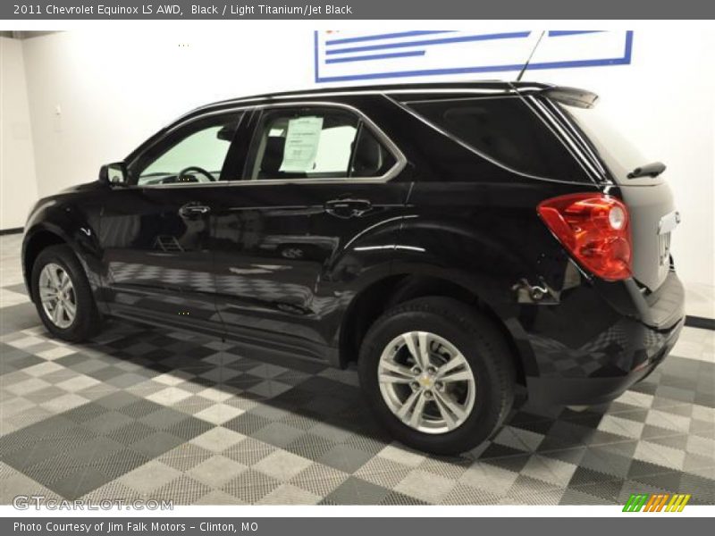 Black / Light Titanium/Jet Black 2011 Chevrolet Equinox LS AWD