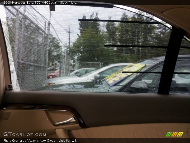 Black / Java 2003 Mercedes-Benz S 55 AMG Sedan