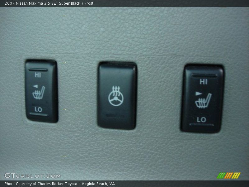 Super Black / Frost 2007 Nissan Maxima 3.5 SE