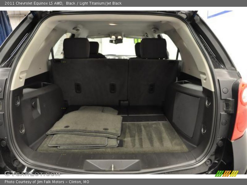Black / Light Titanium/Jet Black 2011 Chevrolet Equinox LS AWD