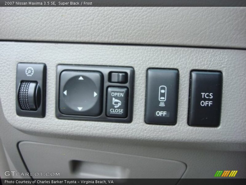 Super Black / Frost 2007 Nissan Maxima 3.5 SE