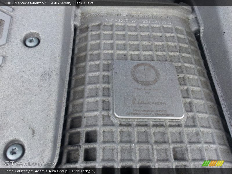 Black / Java 2003 Mercedes-Benz S 55 AMG Sedan