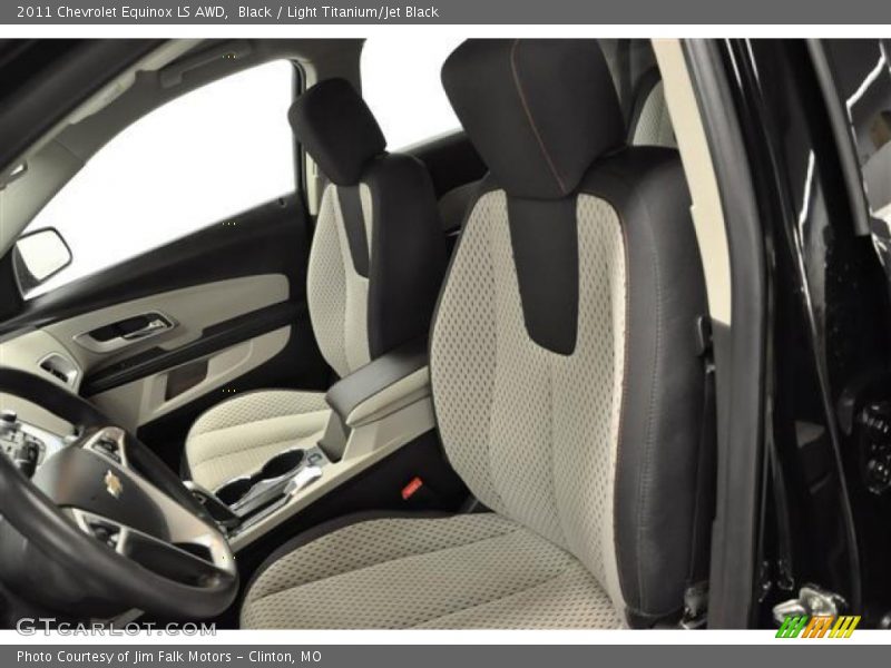 Black / Light Titanium/Jet Black 2011 Chevrolet Equinox LS AWD
