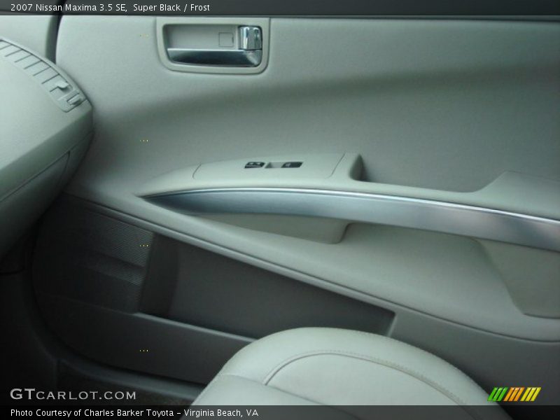 Super Black / Frost 2007 Nissan Maxima 3.5 SE