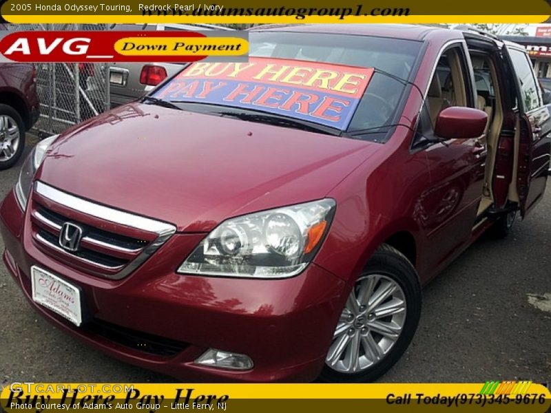 Redrock Pearl / Ivory 2005 Honda Odyssey Touring