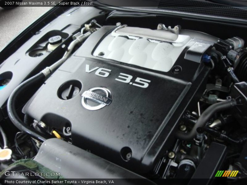 Super Black / Frost 2007 Nissan Maxima 3.5 SE