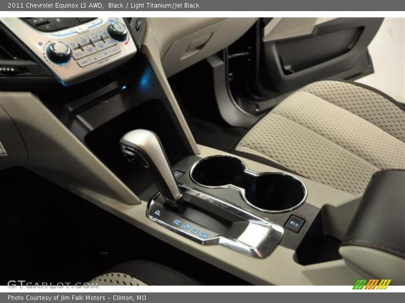 Black / Light Titanium/Jet Black 2011 Chevrolet Equinox LS AWD