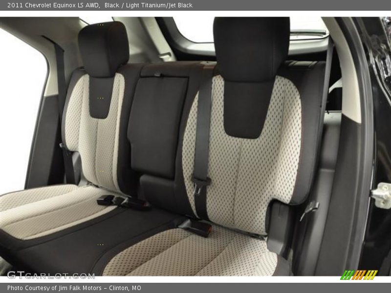 Black / Light Titanium/Jet Black 2011 Chevrolet Equinox LS AWD
