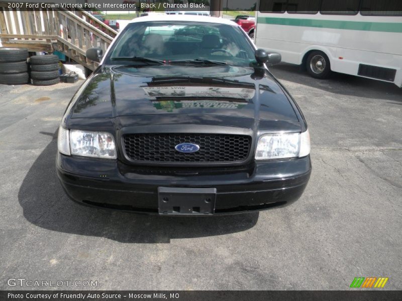 Black / Charcoal Black 2007 Ford Crown Victoria Police Interceptor
