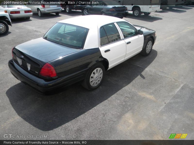Black / Charcoal Black 2007 Ford Crown Victoria Police Interceptor