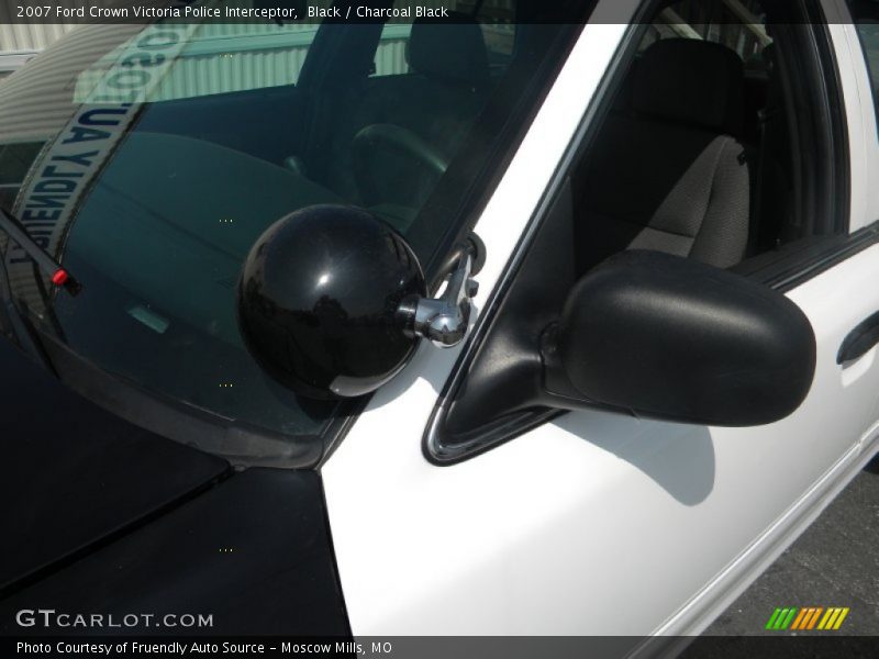Black / Charcoal Black 2007 Ford Crown Victoria Police Interceptor