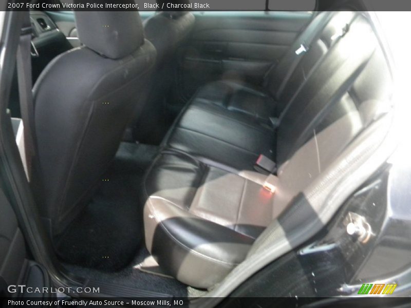Black / Charcoal Black 2007 Ford Crown Victoria Police Interceptor