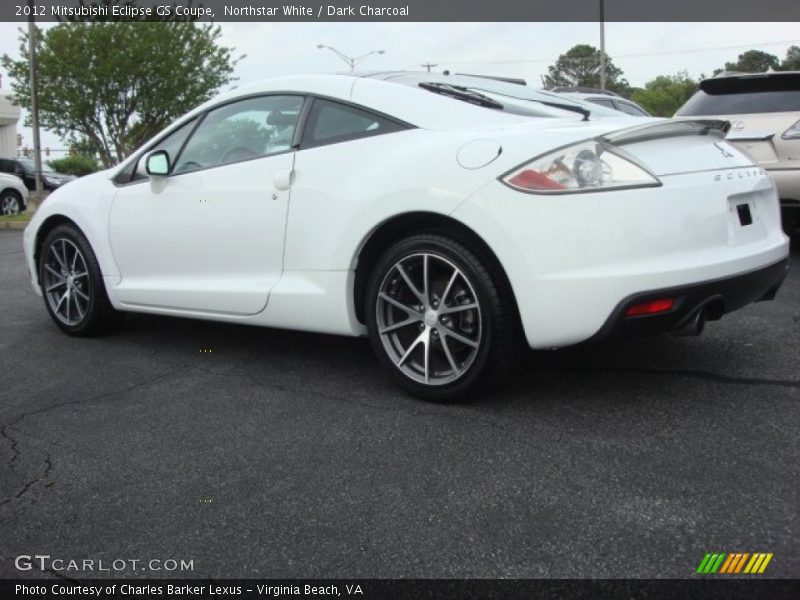 Northstar White / Dark Charcoal 2012 Mitsubishi Eclipse GS Coupe